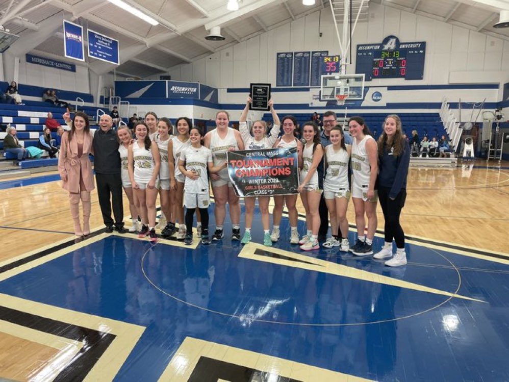 Congratulations to this hard working crew for winning the Central Mass championship!