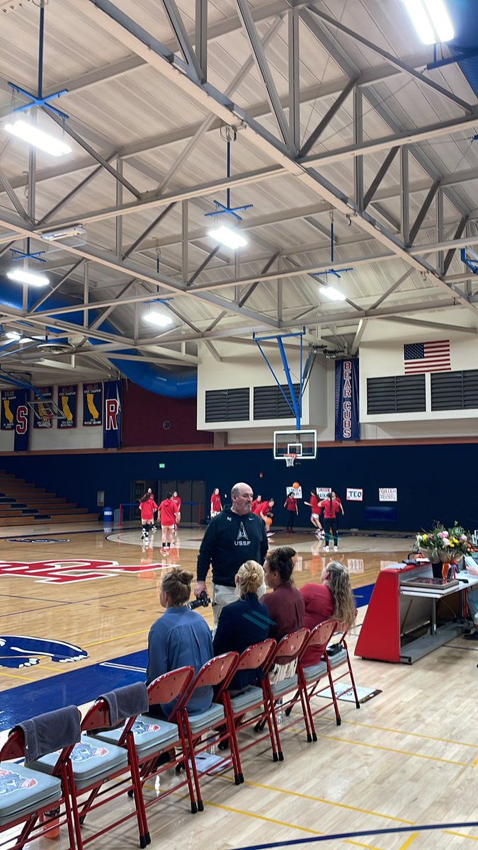 Here at Walter Haehl Pavilion on the campus of Santa Rosa Junior College as <a href="/SRJC_WBBALL/">SRJC_WBBALL</a> gets their playoff campaign underway against Napa. Updates in thread!