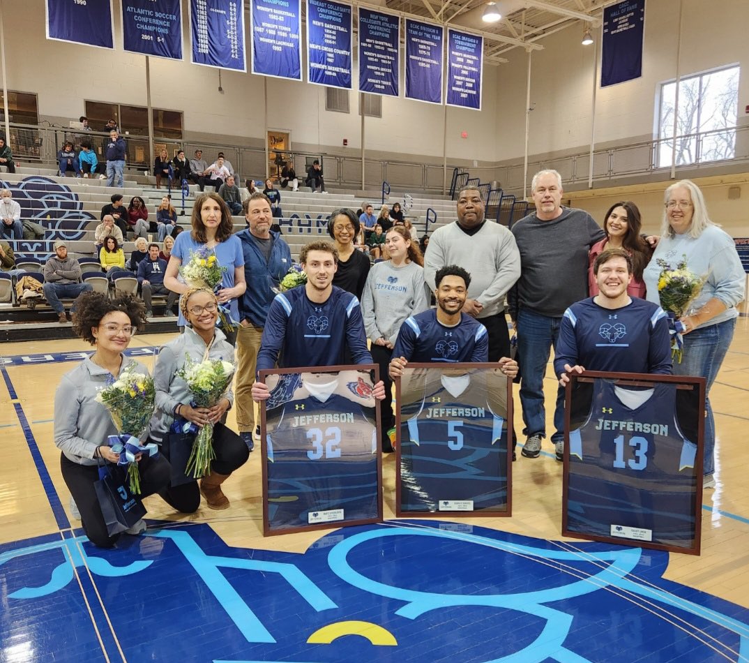 Thank you to our 3 seniors, Nate, Darius, Casey and our 2 managers Jasmin and Jasmin ! You will always be apart of this family!