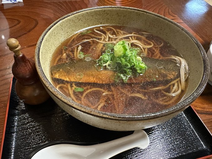 おそばたべました(自慢) 