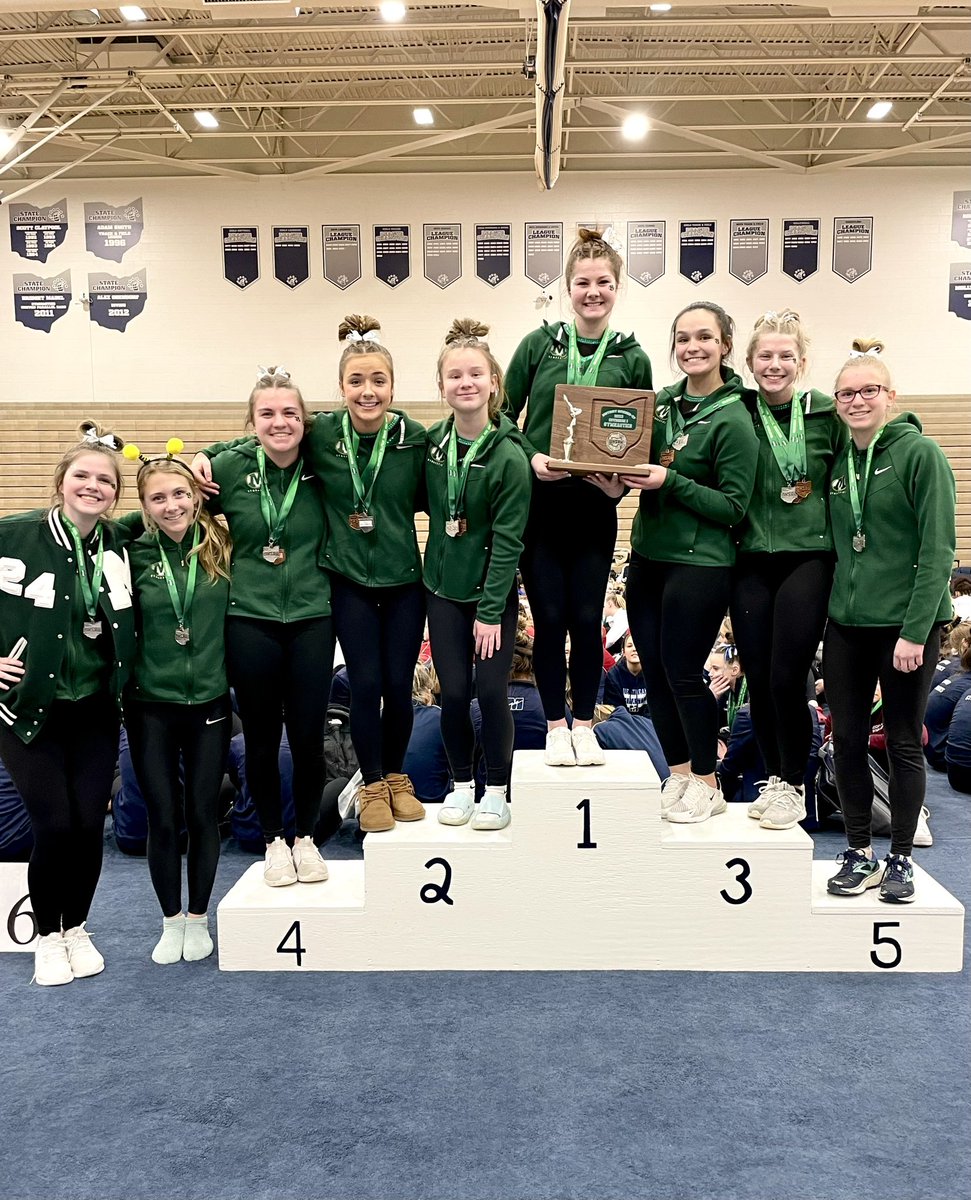 MedinaBeesGym's tweet photo. STATE BOUND!!!💥

These girls took District Runner Up today &amp; make their BEE community so proud!! See you in Columbus👀

#GoBees🐝 https://t.co/eUFklxqkKk