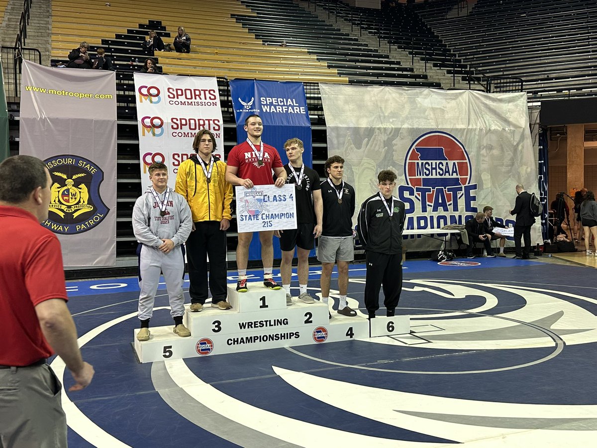 Congrats to Brennan Carey on winning the Class 4 215 pound State Championship. 

<a href="/OzarksOzone/">Ozarks Sports Zone</a> <a href="/nixaathletics/">Nixa Athletics</a>