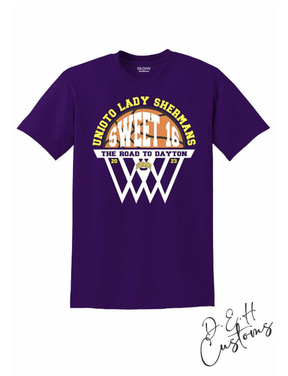 Unioto Lady Shermans (@ladyshermans) on Twitter photo ๐๐SWEET SIXTEEN SHIRTS ๐๐ Orders due by Monday at 9am. Select local pick up at checkout. Pick up will be at D.E.H. Customs - 81 Executive Center Dr. (off Western Ave.) Light purple soft t-shirt: deh-customs.com/product-page/uโฆ Dark(er) purple regular t-shirt: deh-customs.com/product-page/uโฆ ๐๐SWEET SIXTEEN SHIRTS ๐๐ Orders due by Monday at 9am. Select local pick up at checkout. Pick up will be at D.E.H. Customs - 81 Executive Center Dr. (off Western Ave.) Light purple soft t-shirt: deh-customs.com/product-page/uโฆ Dark(er) purple regular t-shirt: deh-customs.com/product-page/uโฆ