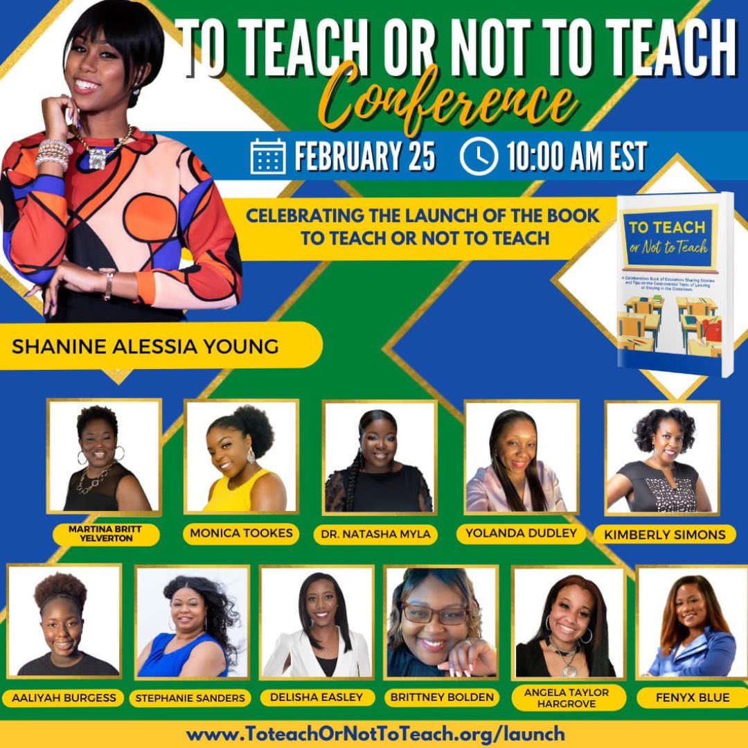 Today was awesome.  The chat was on 🔥…Thank you to those who came by to ask ❓❓❓#booklaunch #teachersrock #toteachornottoteach #virtualconference #bookevent 💙