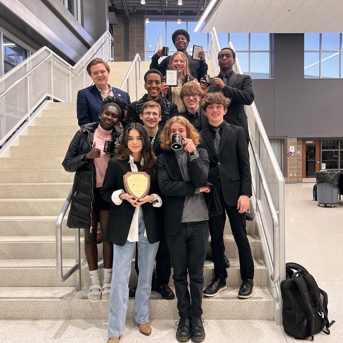 We have two more national qualifiers accompanying us to Phoenix! Savannah and Damine both qualified in Congress. Mohamud, and Jack were also finalists. The team’s hard work earned us the District Congress Sweepstakes Award for the second year! 🌵🏜️