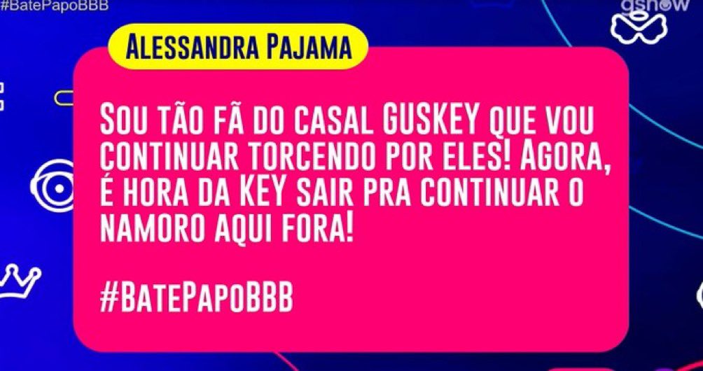 choquei's tweet photo. A mensagem que mandaram para o Gustavo agora no bate papo #BBB23
KKKKKKKKKKKKKKKKKKKKKKKKK https://t.co/Poz7feOgnA
