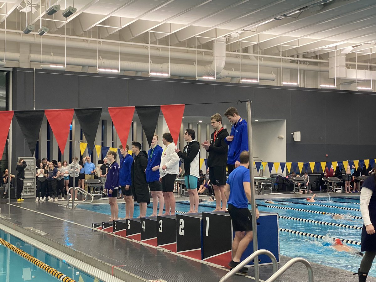 Congrats to Landon Vaupel for his 2nd place finish and state qualifying time in the 100 Freestyle! #shakopeeschools #gosabers <a href="/SabersAD/">Shakopee Activities</a>
