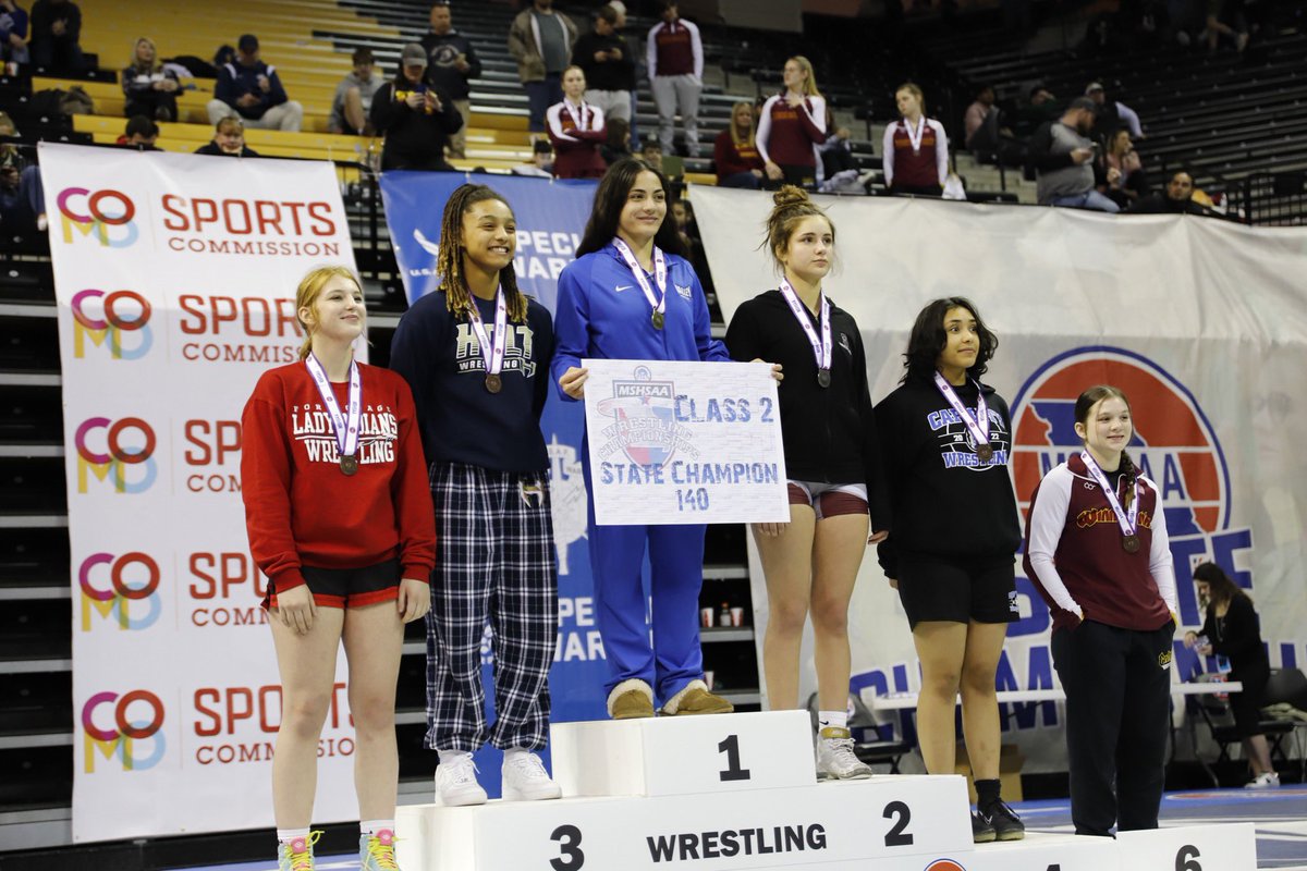 Grain Valley junior Sevreign Aumua is now a two-time state champion after winning the Class 2 girls state title at 140. Also earning state medals for the Eagles are Jayden Moehle (fourth), Tanner Barker (third), Dru Azcona (fourth), Gavin Parks (fourth) grainvalleynews.com