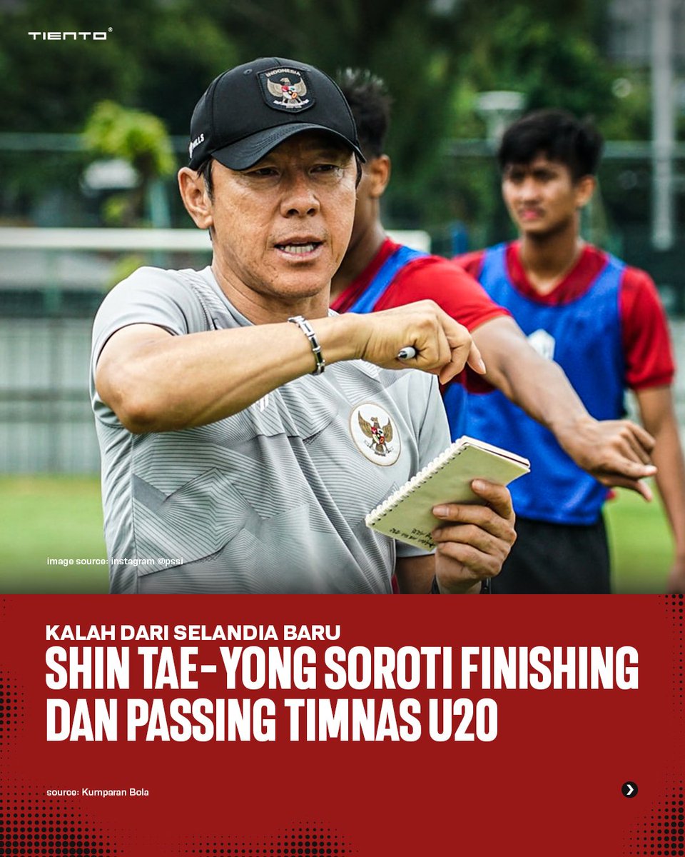 IndonesiaTiento's tweet photo. Lagi-lagi passing dan finishing yang menjadi PR Timnas Indonesia. Semoga Indonesia bisa lebih baik lagi kualitas finishing dan passingnya, apalagi Timnas U20 nanti akan mengikuti Piala Dunia U20 dan Piala Asia U20. Pasti lawannya jauh lebih kuat.

#TientoIndonesia #Timnas https://t.co/yaYV7gpvdF