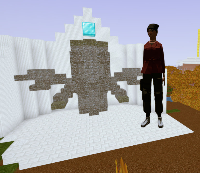 DougAmorimOfc's tweet photo. Check my #BestVWMoment in @Voxel_Worlds
I love the water but I love the galaxy and star, so I made an E.T Statue so cute hahaha
Remember me a Legendary Pokemon haha
Join us!
https://t.co/dSEBqsCbrG
https://t.co/d8WQjCcDoH
#VoxelWorlds #Voxel #NFT #NFTs #Crypto #Zeus #Zeusverse https://t.co/RizUA0QiWU