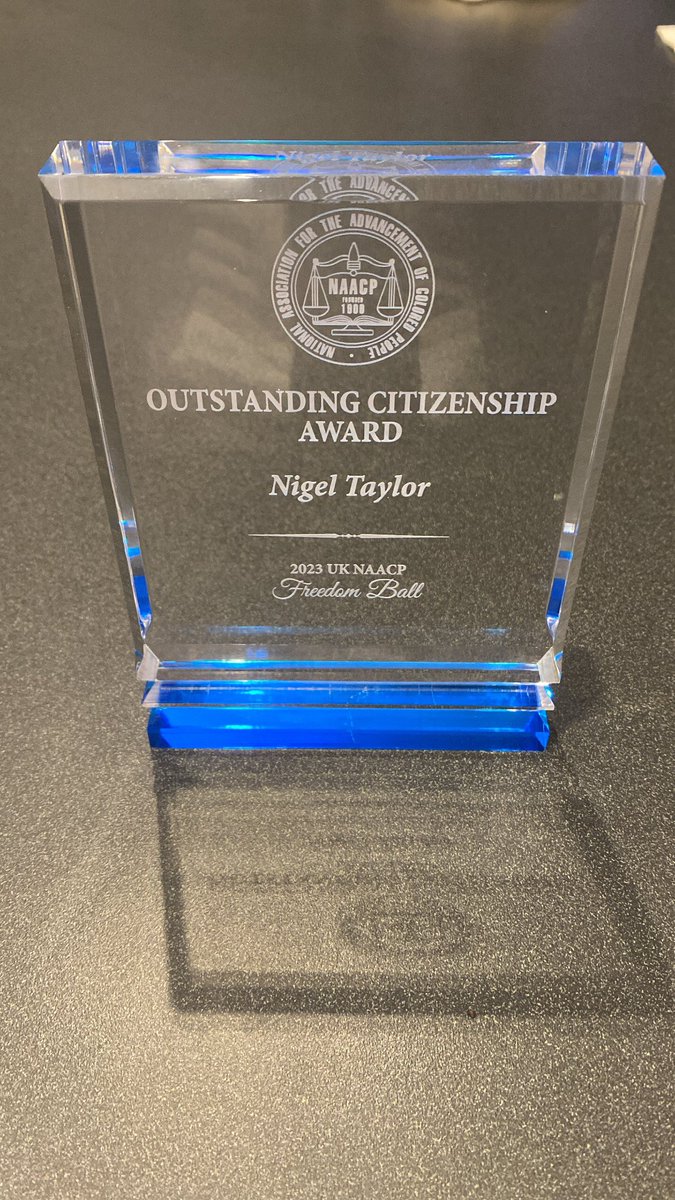 NigelMarcellus's tweet photo. I was awarded the Outstanding Citizenship Award from @uky_naacp tonight!!!!! https://t.co/NXlTaItPbF