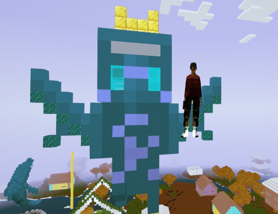 DougAmorimOfc's tweet photo. Check my #BestVWMoment in @Voxel_Worlds
Thinking in some place to my E.T live, I've made my E.T House, in the Sky!
So much cuuuuute!!!
Join us!
https://t.co/dSEBqsCbrG
https://t.co/d8WQjCcDoH
#VoxelWorlds #Voxel #NFT #NFTs #Crypto #Zeus #Zeusverse #Cute #Minecraft #VoxelAvatar https://t.co/SXtaLthH47