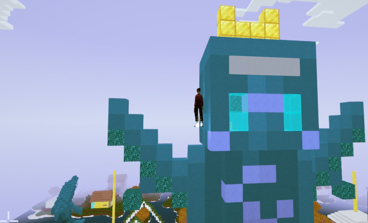 DougAmorimOfc's tweet photo. Check my #BestVWMoment in @Voxel_Worlds
Thinking in some place to my E.T live, I've made my E.T House, in the Sky!
So much cuuuuute!!!
Join us!
https://t.co/dSEBqsCbrG
https://t.co/d8WQjCcDoH
#VoxelWorlds #Voxel #NFT #NFTs #Crypto #Zeus #Zeusverse #Cute #Minecraft #VoxelAvatar https://t.co/SXtaLthH47
