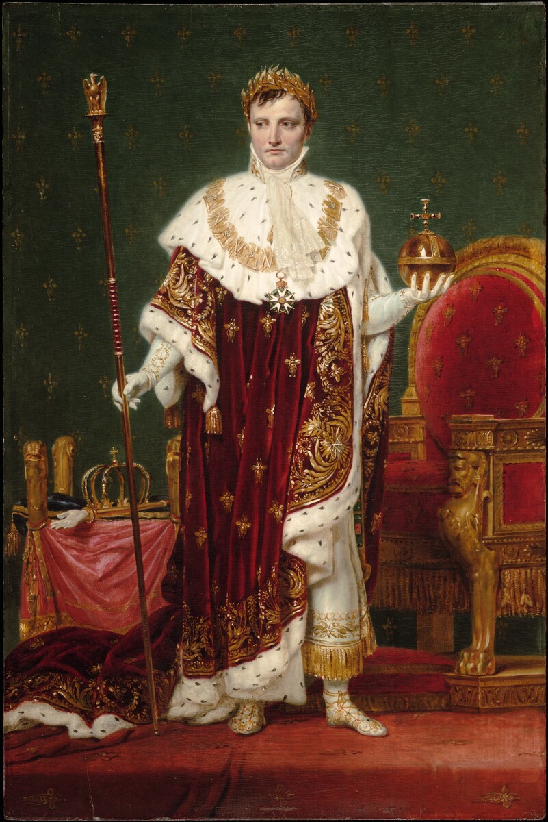 Jacques-Louis David, Emperor Napoleon I (1769-1821), c. 1807 #harvardartmuseums #jacqueslouisdavid harvardartmuseums.org/collections/ob…