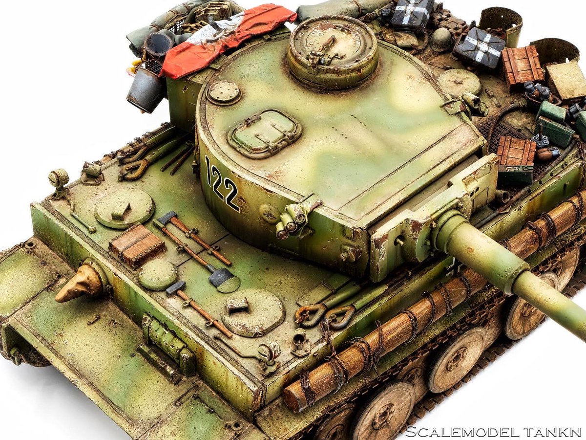 ScalemodelTankn's tweet photo. NO 2
#TigerIE https://t.co/3QoZN7WlOl