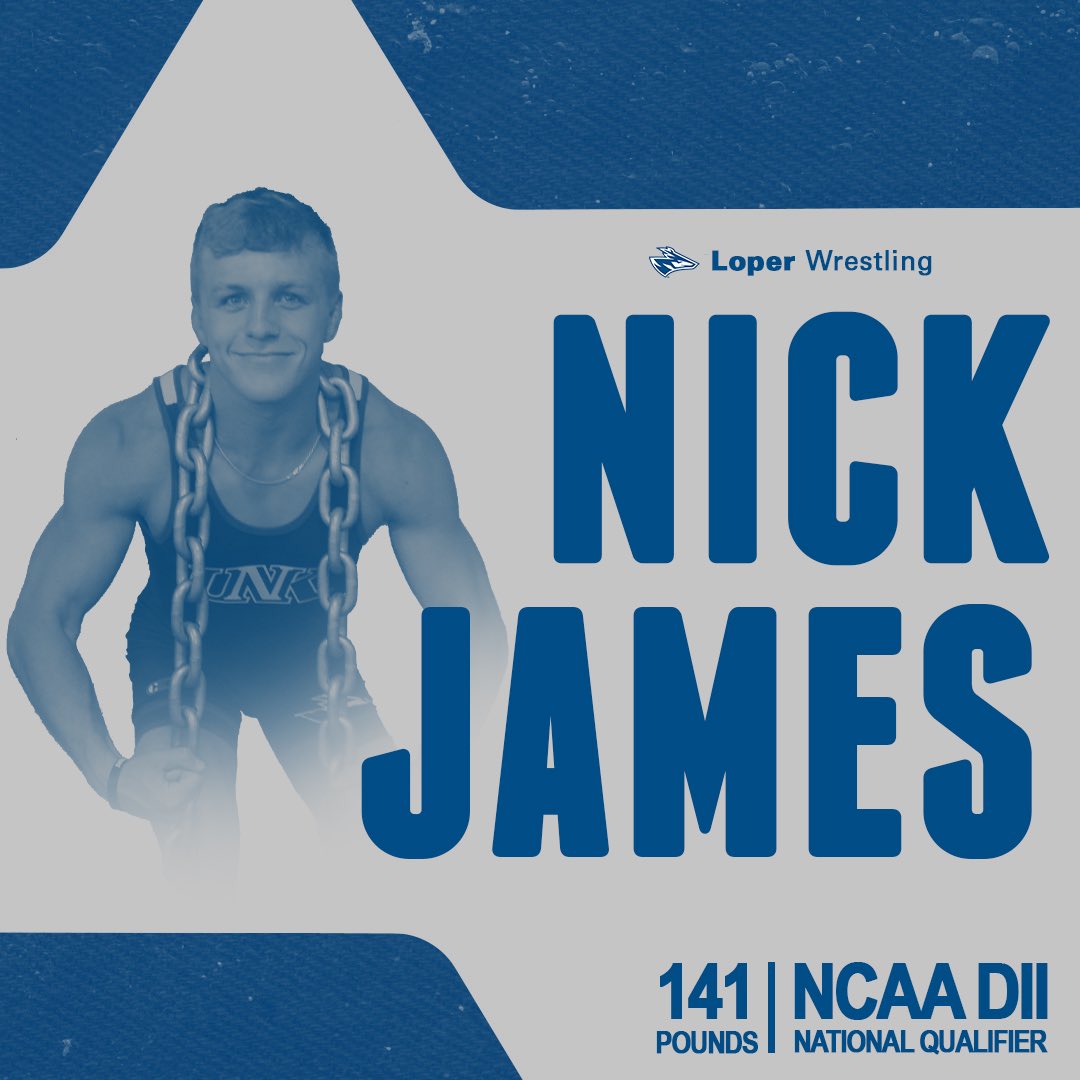 loperwrestling's tweet photo. Nick James is now a 3x National Qualifier, finishing 3rd at Regionals! #unkwrestling https://t.co/jReGC4jDvO