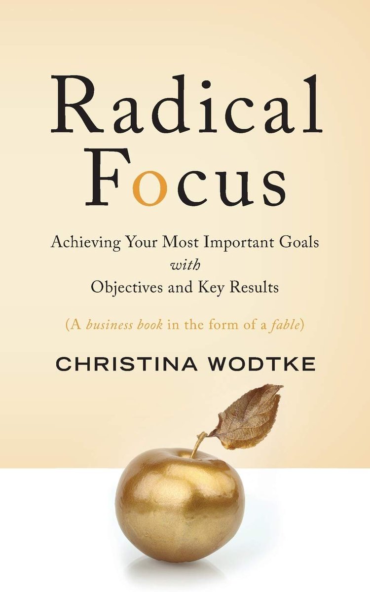 Radical Focus by <a href="/cwodtke/">Christina</a>  I read Measure What Matters a few years ago, and I really enjoyed Christina's insights. I will be definitely keeping this book in mind as I set my OKR's over 2023. #book #okr #measurewhatmatters #decisionmaking #personalgrowth