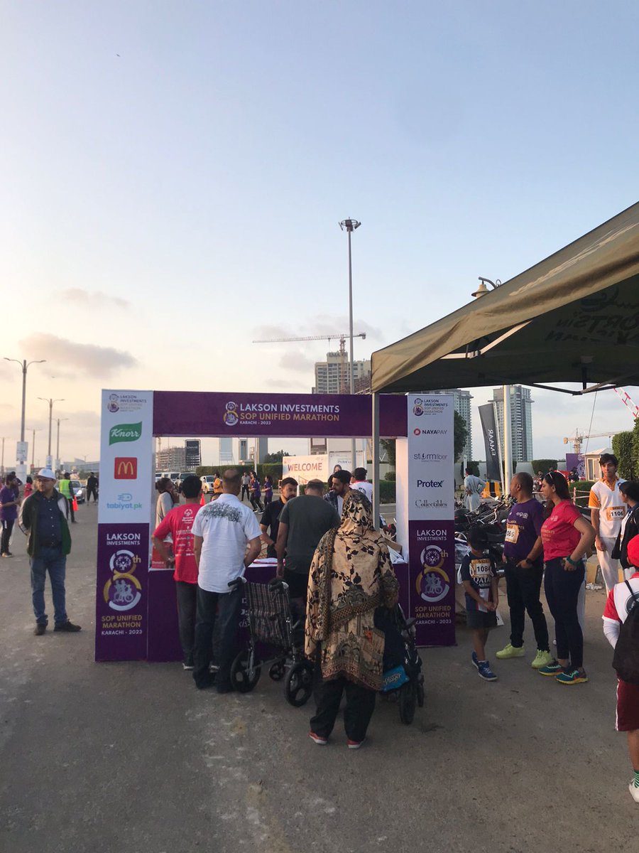 Glad to see that Faysal Bank supporting the fantastic SOP Unified Marathon programme to encourage and support the persons with disabilities around us.
#UnbeatableTogether
#Faysalislami