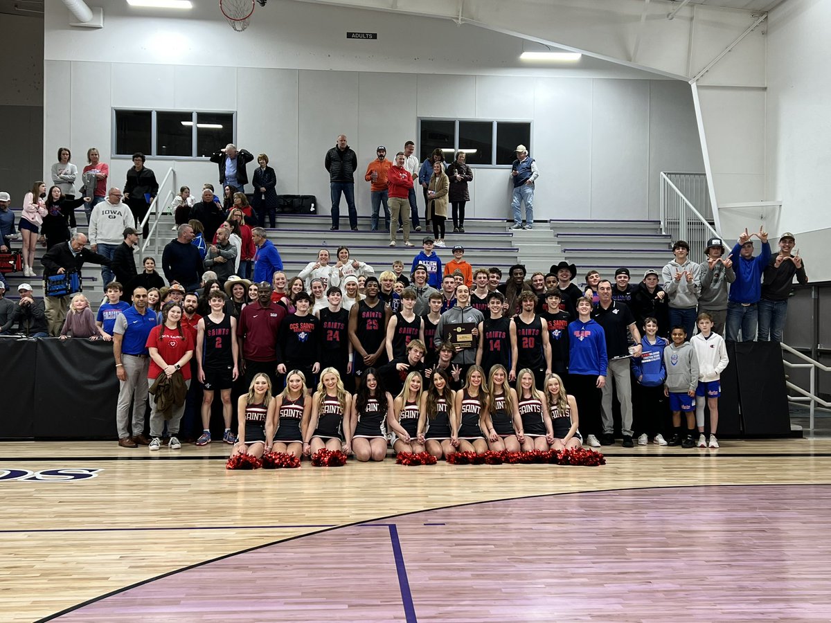 Tough win against a gritty Elgin Owls team. Played well down the stretch to close out 61-48. Regional Champs! 
<a href="/Carson_Jones18/">Carson Jones</a> 31 pts
<a href="/LUKEGRAY20244/">Luke Gray</a> 20 pts
<a href="/ConnorOwens05/">Connor Owens</a> 3 pts
Grant Metheny 3 pts
#MARCHON