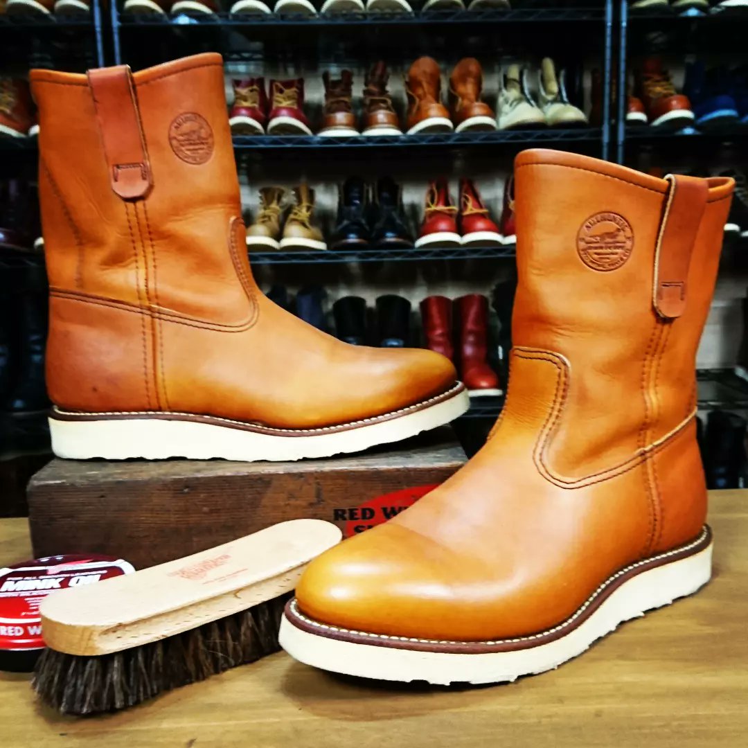 Red wing 866 犬刻印 スタッズ Red wing 866 犬刻印 スタッズ