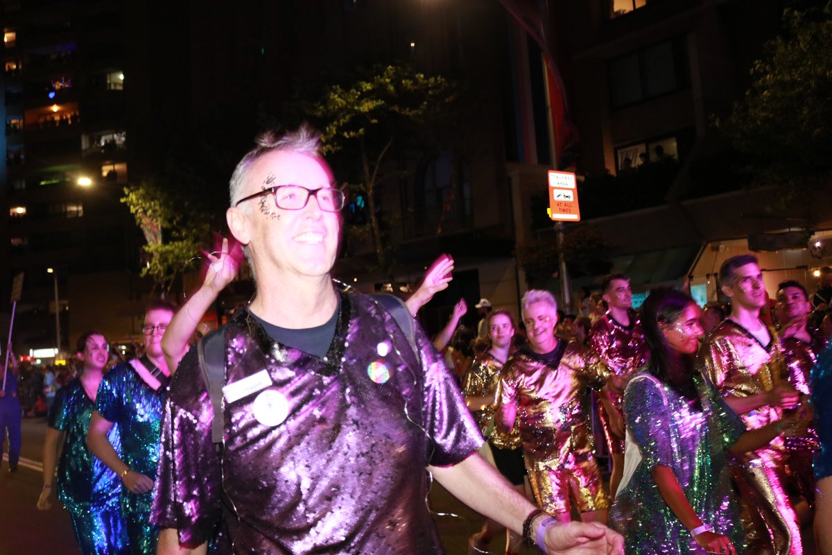 PaulWappett's tweet photo. Representing the @RACGP at World Pride, including marching in the Mardi Gras parade last night as part of the #PrideInMedicine float that was supported by the medical colleges, was a profoundly rewarding experience. Let me give you some of the reasons why …/1 https://t.co/e7TnaQUeNw