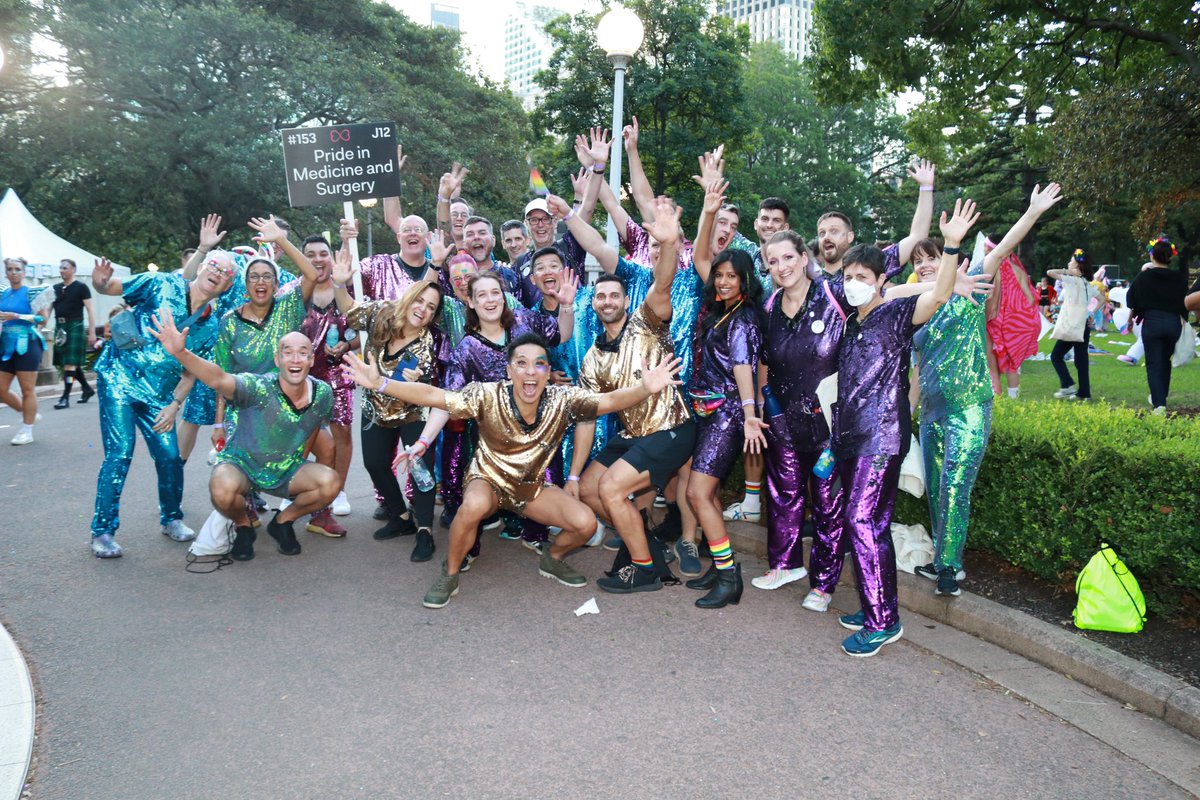 PaulWappett's tweet photo. Representing the @RACGP at World Pride, including marching in the Mardi Gras parade last night as part of the #PrideInMedicine float that was supported by the medical colleges, was a profoundly rewarding experience. Let me give you some of the reasons why …/1 https://t.co/e7TnaQUeNw