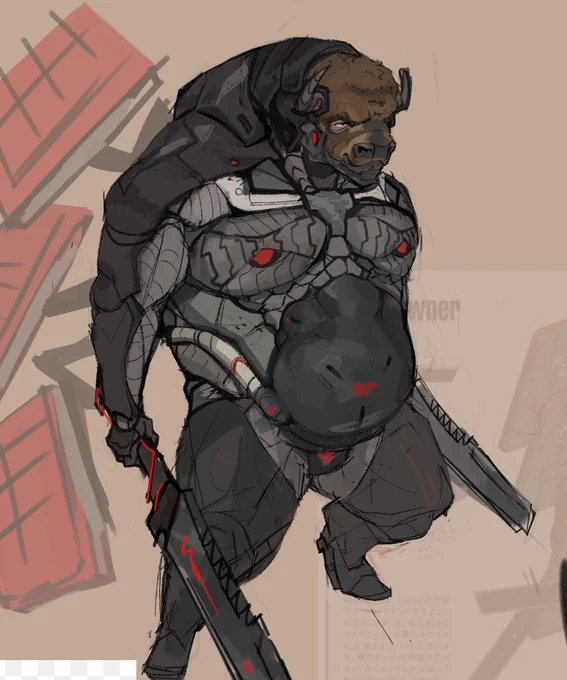 wip very in touch with his inner child 