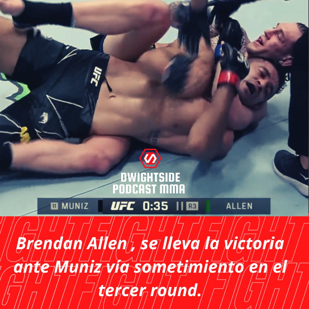 #UFCVegas70 #Brendanallen 

Brendan Allen , sigue invicto desde el 2022 la cual ganó la actuación de la noche. 😎🥵💪💪