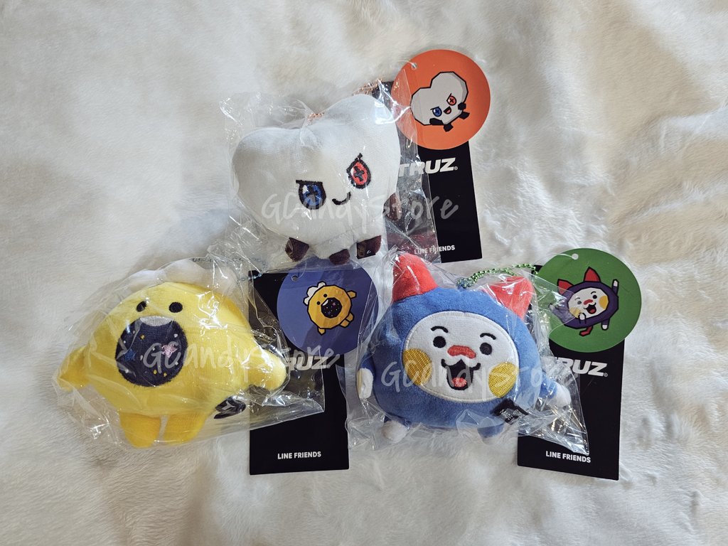 GCandyStore's tweet image. [พร้อมส่ง] TRUZ KEYRING (LINE FRIENDS JAPAN) มี BONBON / WOOPY / PODONG อย่างละ 1 ตัว 
ราคา 600 ฿  (รวมส่งแล้ว) สนใจ DM ค่ะ 🥰

#ตลาดนัดtruz #ตลาดนัดtreasure #ตลาดนัดเด็กสมบัติ #treasure #gcandyพร้อมส่ง