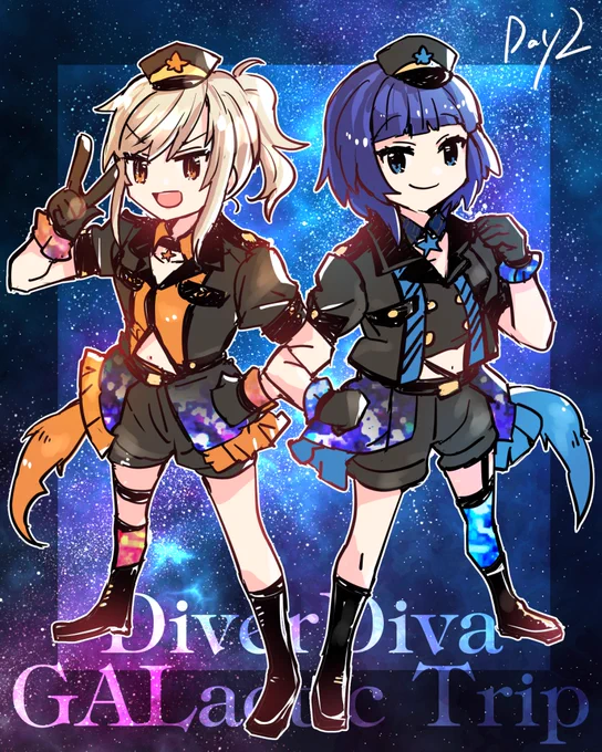 DiverDiva Day2!!!!!!!!!!!!('∀`∩)↑age↑  #DD_LIVEday2 