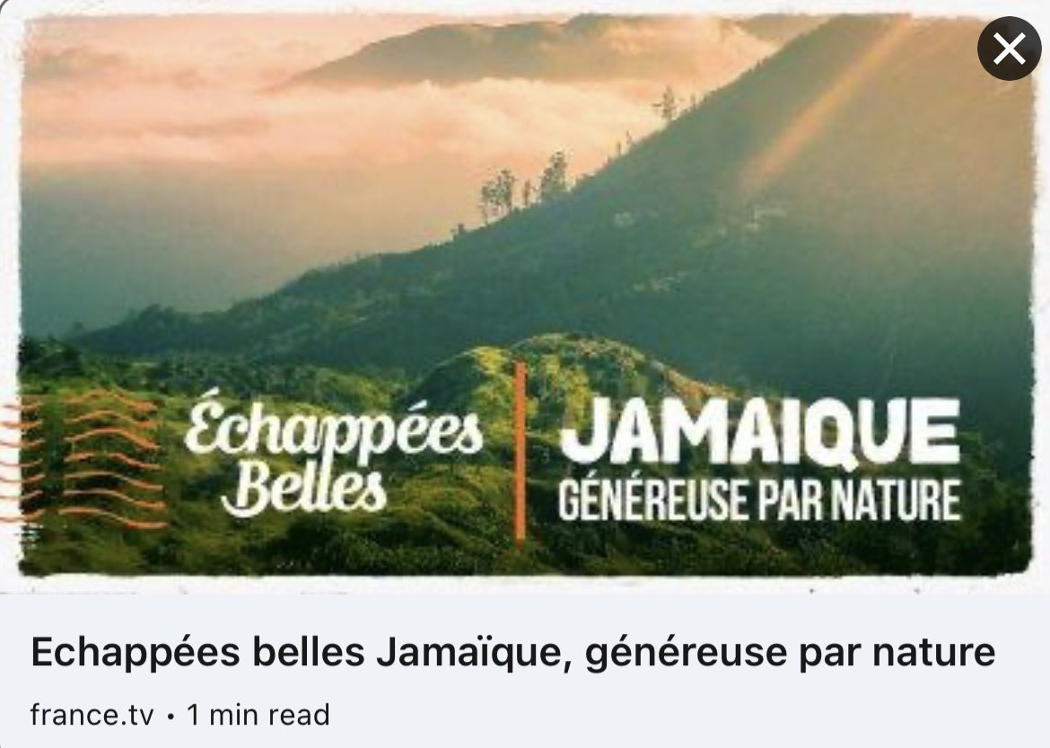 france.tv/france-5/echap… #jamaica #LandWeLove 🤗