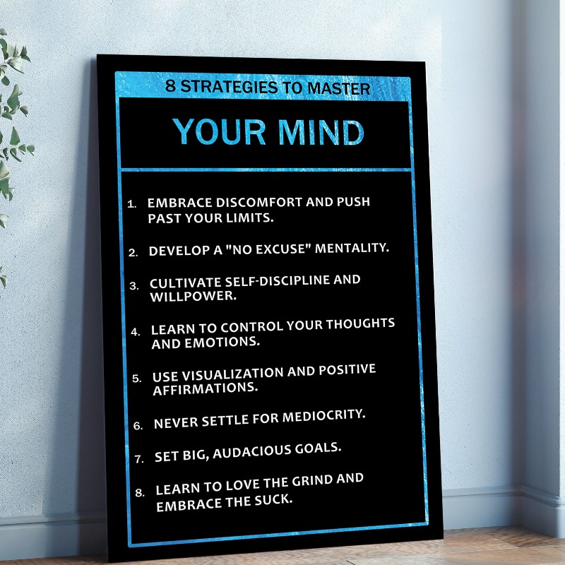 thevisualcanvas's tweet image. 8 Strategies To Master Your Mind: