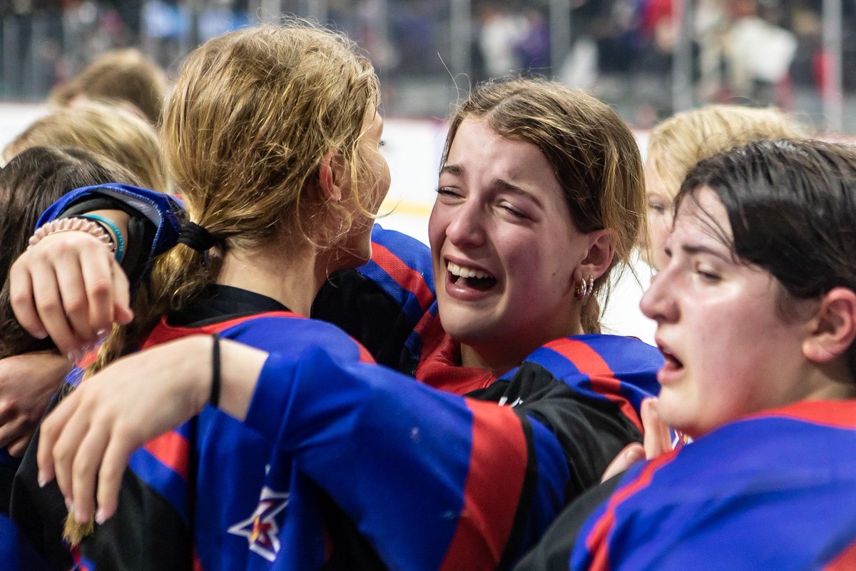 YouthHockeyHub's tweet photo. GHS 
Class AA State Final 

FINAL: Gentry Academy 4, Andover 1 

GA: Hanrahan (3), Delmonico 
AND: Christenson 

Stars cap season with 2023 Class AA State Championship https://t.co/eZabkDSYgx