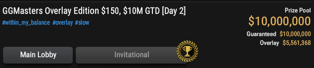 I have 5x <a href="/GGPoker/">GGPoker</a> overlay tickets to give away.

I'm thinking of a number between 1-15 guess right and you win a ticket
