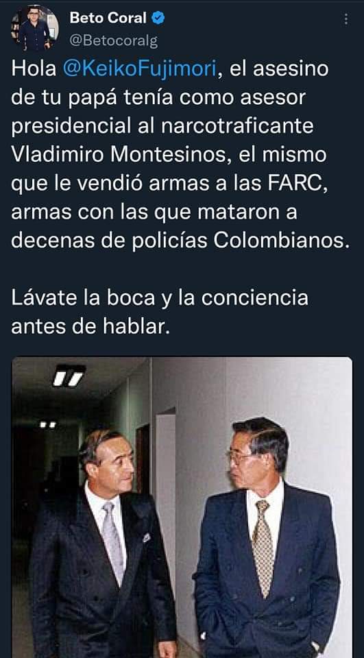 Juanrafhael's tweet photo. @CesarNakazaki https://t.co/tiNmA243KA