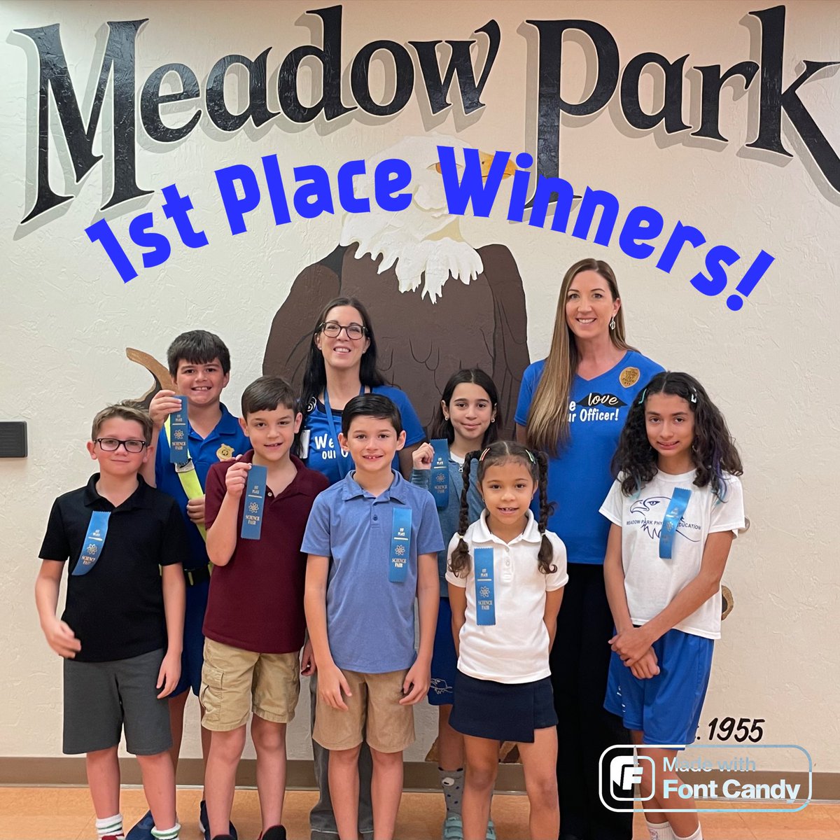 MeadowParkEl's tweet photo. Congratulations to our Science Fair winners! There were so many great projects!! A very special thank you to Kiwanis Club and Forest Hill High School Students who scored the projects. @pbcsd @alexandriayala @MeadowParkAP @SHaag77 https://t.co/UfjzpN9XCa