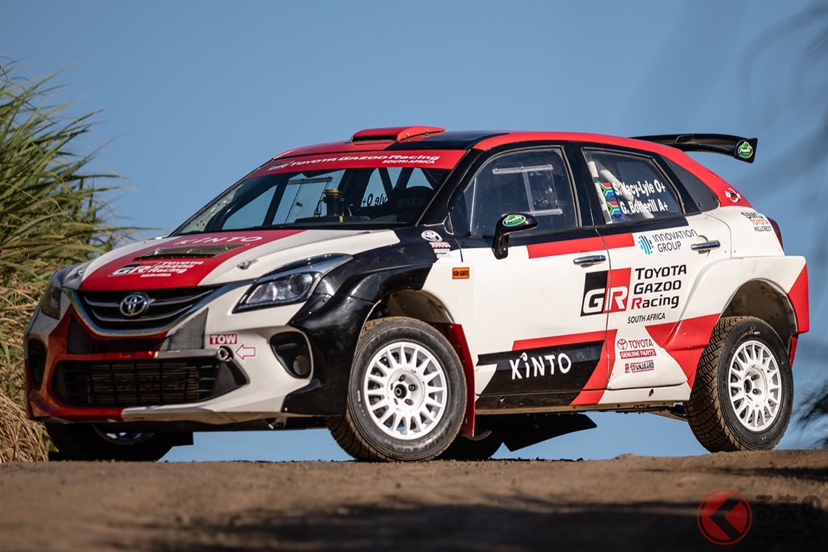 VCO18SjdmOwnyWG's tweet image. 皆様お久しぶりです。
約一年とちょっとぶりの精神異常車です。
今回は’20年に南アフリカで復活を遂げた
トヨタ スターレットのTOYOTA Gazoo racing のラリー仕様を再現しました。

デカール提供Skyline_539様
レイヤー数400/400
#GT7 #GT7Livery #starlet #NRC #TGR #SouthAfrica