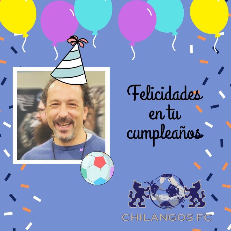 FcChilangos's tweet photo. ¡Feliz cumpleaños a Raif Shahin!
Deseamos que pases el mejor día de tu vida. #ALoChilango
Un abrazo por parte de toda la familia Chilanga https://t.co/6coUUJTfdP