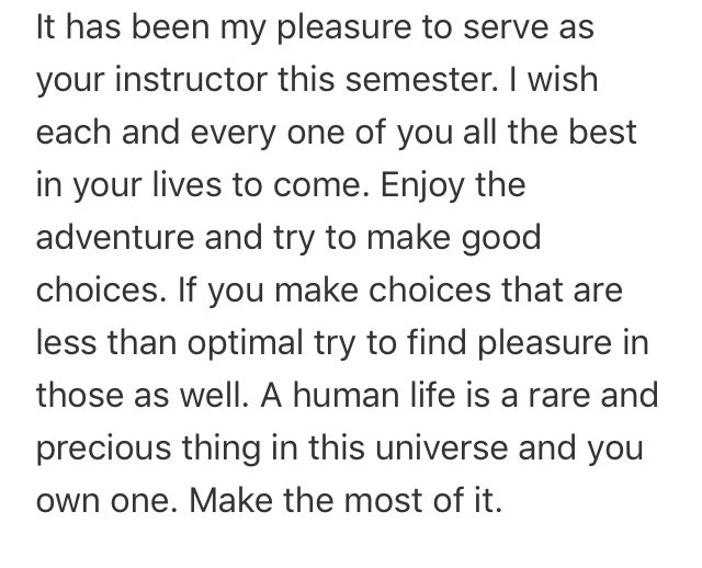 etrejamie's tweet photo. @solarsystern Here is an end-of-the-course email I keep from a former chemistry professor: https://t.co/sHmRegYbFl