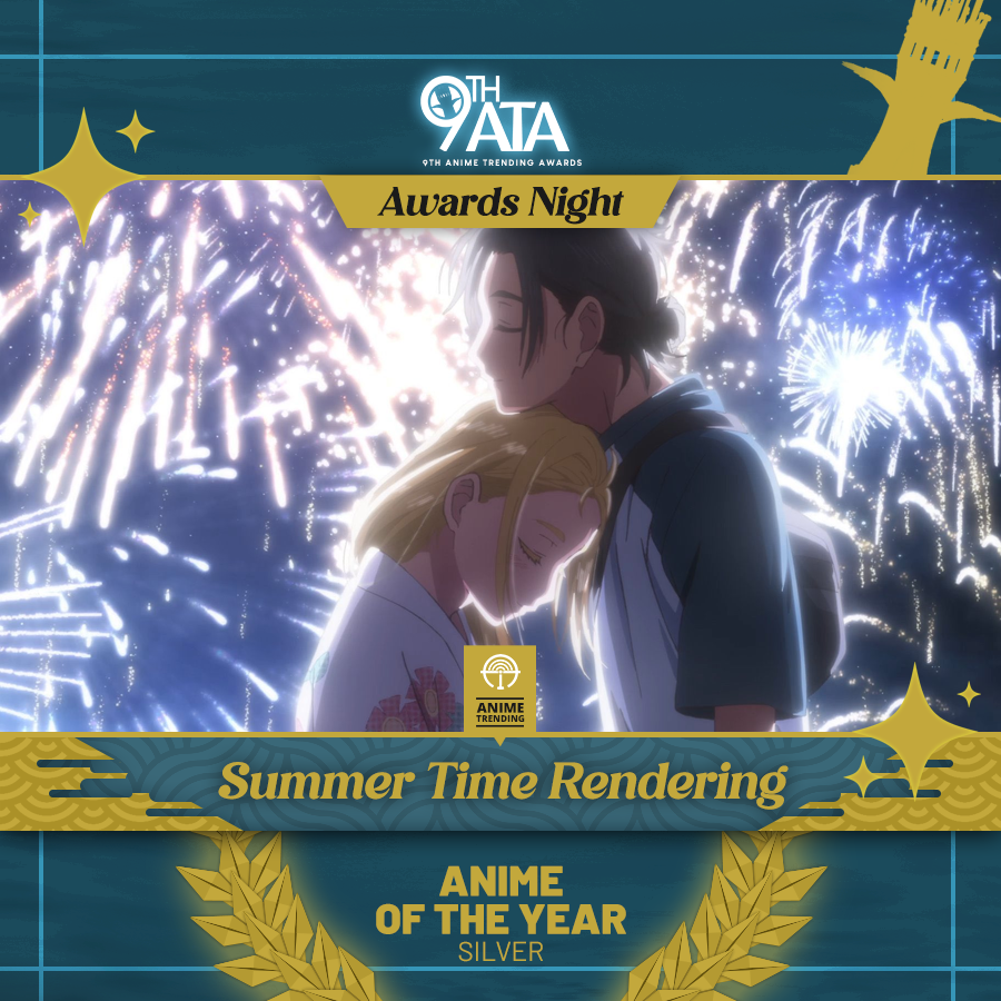 Anime Trending on X: Summer Time Rendering is Anime of the Year - SILVER  (2nd Place) in the #9thATA. The series takes home a total of 5 awards.  Congratulations to the fans