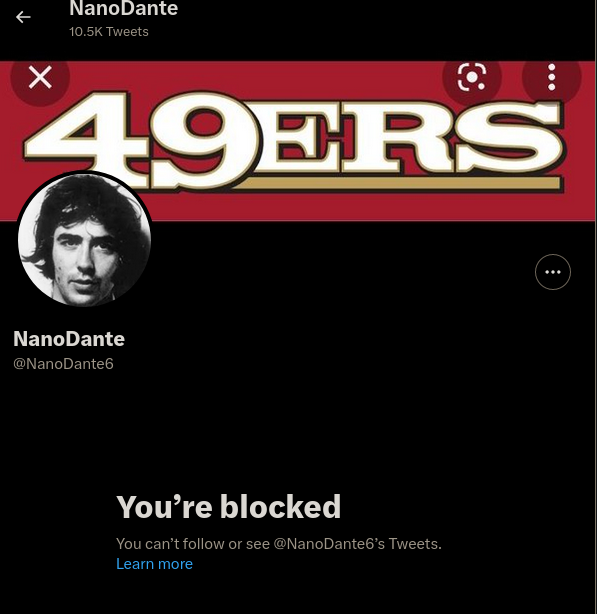 rulonovsky10's tweet photo. @NanoDante6 típico pendejo de 4ta, incapaz de defender sus posturas políticas... no le saques güey ¿por qué me bloqueas? https://t.co/P6o9HmXJ0e