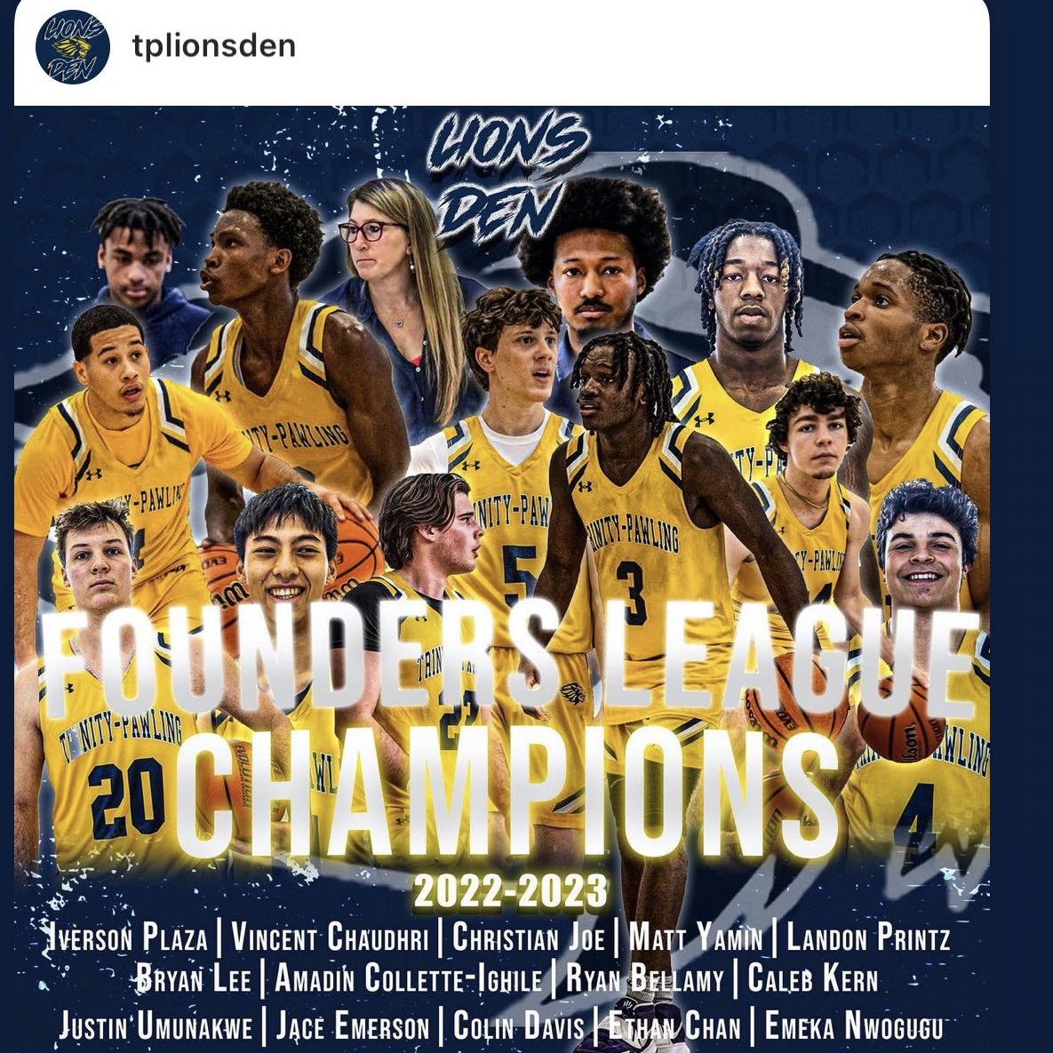 tariksmith5's tweet image. Special thanks to all of our seniors, players, managers, fans and last but not least the families who made this season such a special one! Proud of my guys for working hard and together all year long!!!! 💪🏾💪🏾💪🏾💪🏾 #LeagueChamps #RollPride #JobNotDone