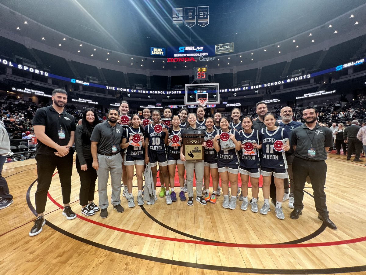sierracanyon's tweet photo. Congratulations to the SC Girls Basketball Team for becoming the 2023 CIF-SS Open Division Champs! 💙🤍 This is Sierra Canyon’s third CIF title this school year—Girls Volleyball, Football, and Girls Basketball. #WeAreSC #Trailblazer https://t.co/El1JCoWZc6