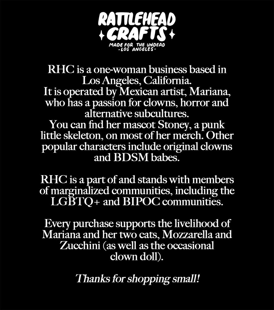 RattleheadCraft's tweet photo. About my shop 💘 https://t.co/Y0QucJUJIo