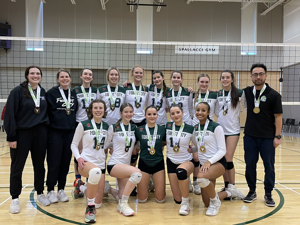 Go_FCVC's tweet photo. GOLD 🥇at OVA Furlani Cup Select for FCVC 18U Methuselah. Three setter battle for the medal. Congrats!! #fcvcproud
@ova_updates @SportsXpressLON #ldnont #volleyballgirls https://t.co/VnhC107Lkk