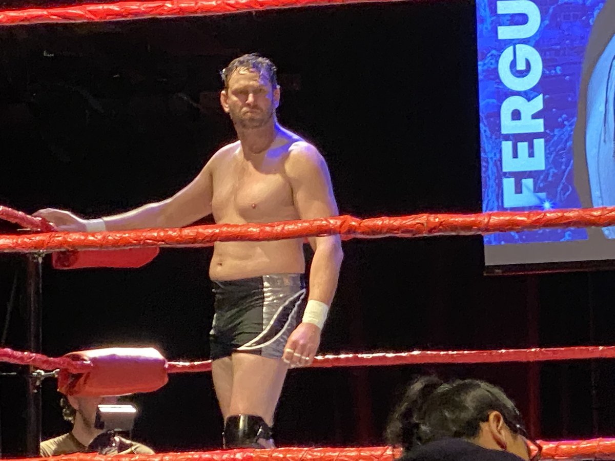 paliontology's tweet photo. Itβs now time for the return of @ArtySpence and my boy @FergieWrestler #NEW11 #RoadtoRedemption #TeamFerg https://t.co/ETSHWVZWEi