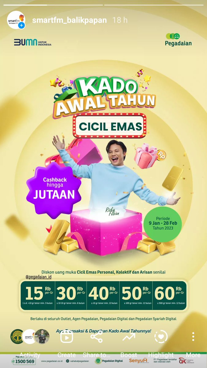 Smart FM Balikpapan tweet media