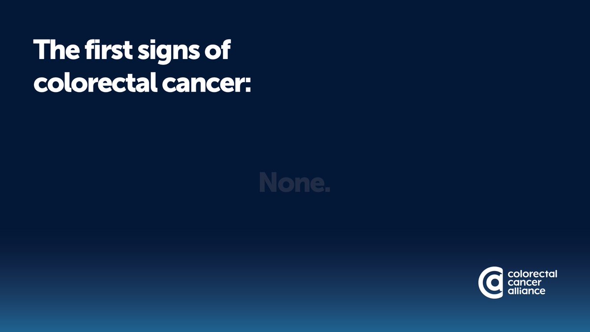 I had colon cancer YEARS before my symptoms started. By the time I was diagnosed at the age of 31, I was stage 3. 

Screening is the number 1 way to prevent #colorectalcancer or catch it early when it's most treatable! 💙

#TomorrowCantWait #ScreenAt45