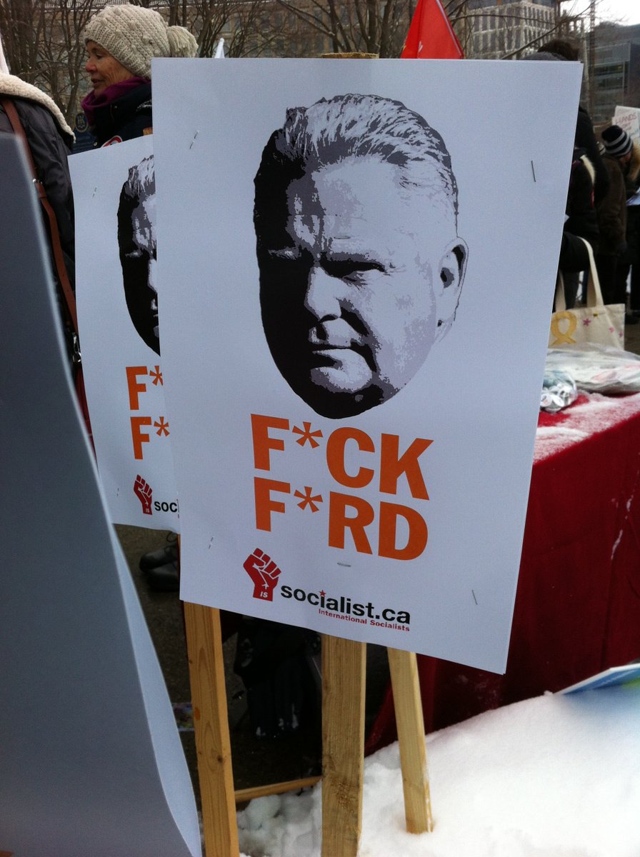 davidchiarelli's tweet photo. #Onpoli #Toronto Today's #WelcomeBackDoug Protest Rocked QP! Take Heed! #ItsAboutEverything #DougFraud! Your Political Daze are Numbered!!! @davidchiarelli https://t.co/cX0HyoChD2