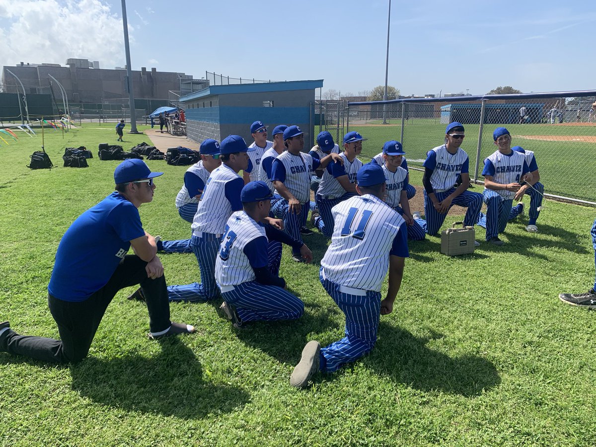 a reyna (@alfonso_reyna26) on Twitter photo Saw lots of positive things today. Chavez Lobo baseball moving in a good direction. Played very competitively. Lost against Elsik HS.
4-2. Finished the tournament with 2 wins and 2 losses. <a href="/ChavezHS_HISD/">César E. Chavez High School</a> @ChavezLobosBSB Saw lots of positive things today. Chavez Lobo baseball moving in a good direction. Played very competitively. Lost against Elsik HS.
4-2. Finished the tournament with 2 wins and 2 losses. <a href="/ChavezHS_HISD/">César E. Chavez High School</a> @ChavezLobosBSB